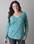 Animal print long sleeve tee by Lane Bryant