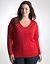Snake burnout long sleeve tee by Lane Bryant