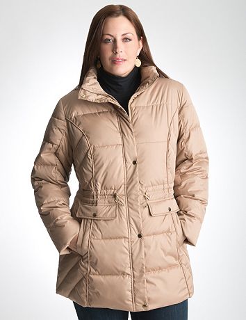 Plus Size Puffer Coat by Lane Bryant