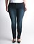 Plus Size Sateen Skinny Jean by Lane Bryant