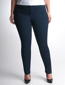 Plus Size Sateen Skinny Jean by Lane Bryant