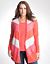 Multicolored chevron cardigan by Lane Bryant