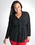Full figure Ruffled Blouse by Lane Bryant