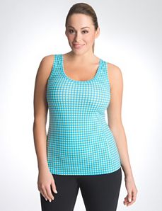 Plus Size Colorblock Active Tank by Lane Bryant