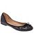 Wide Width Glitter Ballet Flat by Lane Bryant