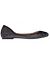 Wide Width Glitter Ballet Flat by Lane Bryant