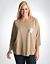 Sequin pocket dolman top by Lane Bryant
