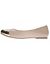 Wide Width Sparkling Cap Toe Flat by Lane Bryant