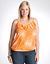 Ruffled banded bottom cami by Lane Bryant