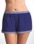 Full Figure Striped Sleep Shorts by Cacique