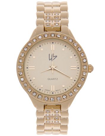 Rhinestone accent watch by Lane Bryant