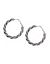 Rhinestone wrapped hoop earrings by Lane Bryant