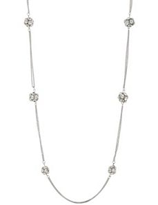 Fireball double chain necklace by Lane Bryant