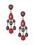 Faux gem chandelier earrings by Lane Bryant