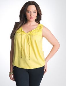 Full Figure Banded Bottom Top by Lane Bryant