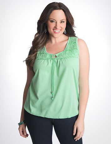 Full Figure Banded Bottom Top by Lane Bryant