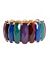 Multi stone stretch bracelet by Lane Bryant