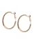 Rhinestone hoop earrings by Lane Bryant