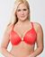 Solid & zig zag reversible plunge bra by Cacique
