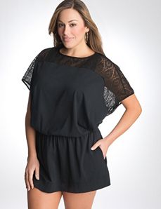 Crochet swim coverup by Cacique
