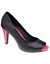 Wide Width Color Pop Peep Toe Pump by Lane Bryant