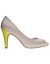 Wide Width Color Pop Peep Toe Pump by Lane Bryant