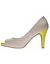 Wide Width Color Pop Peep Toe Pump by Lane Bryant