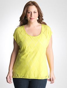 Plus Size High Low Top by Lane Bryant