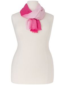 Dip dye scarf by Lane Bryant