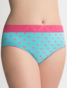 Plus Size high leg panty by Cacique