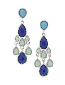 Mini chandelier earrings by Lane Bryant