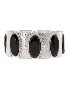 Oval stone stretch bracelet by Lane Bryant