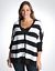 Tee shaped cardigan