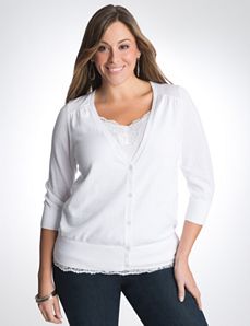 3/4 sleeve cardigan