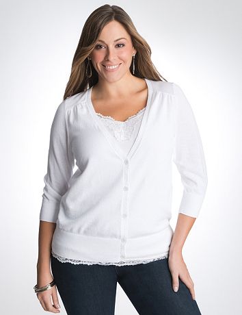 3/4 sleeve cardigan