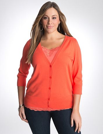 3/4 sleeve cardigan