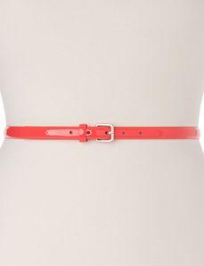 Smooth Patent Skinny Belt by Lane Bryant