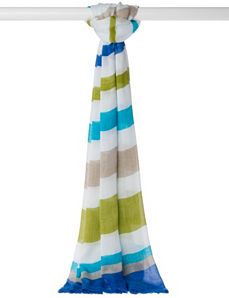 Striped scarf by Lane Bryant