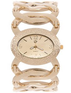Lane Collection oval link watch