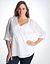 Plus Size Sheer Cotton Tunic by Lane Bryant