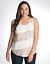 Sequin & crochet striped tank by Lane Bryant