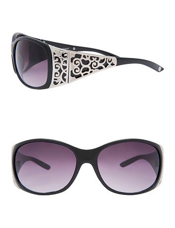 Scroll Temple Sunglasses by Lane Bryant