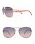 Quilted Aviator Sunglasses by Lane Bryant