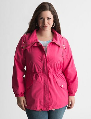 Cinched waist jacket