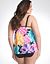 Happy blooms swim tank with built in no wire bra