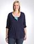 Full Figure Color pop henley