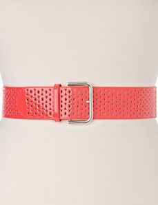 Perforated Stretch Belt