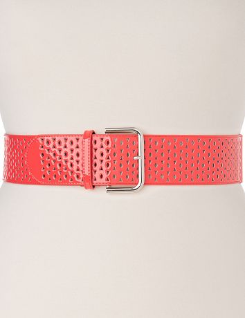 Perforated Stretch Belt