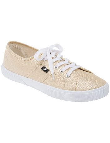 LB Kicks Metallic Canvas Wide Width Sneaker by Lane Bryant