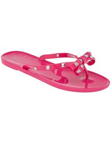 Wide Width Jelly Flip Flop by Lane Bryant